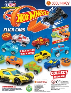 Hot Wheels Flick cars